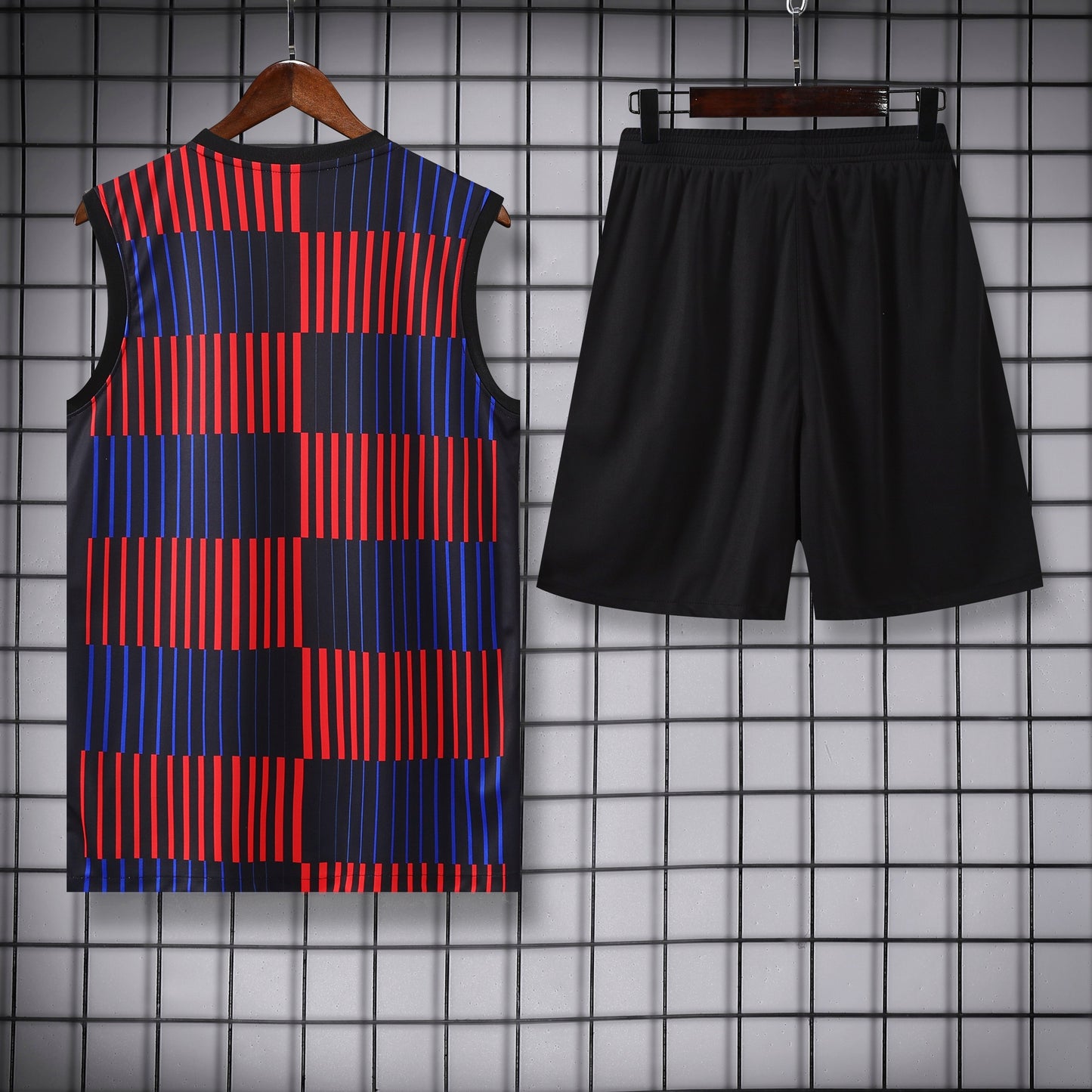 FC Barcelona - Tanktop Trainingset Blauw/Rood