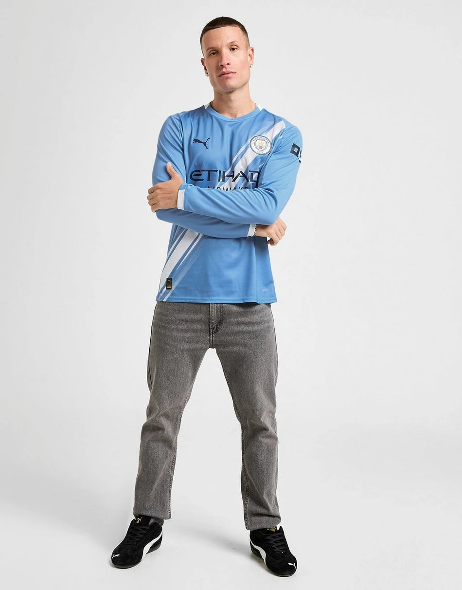Manchester City FC - Thuisshirt 25/26 Longsleeve