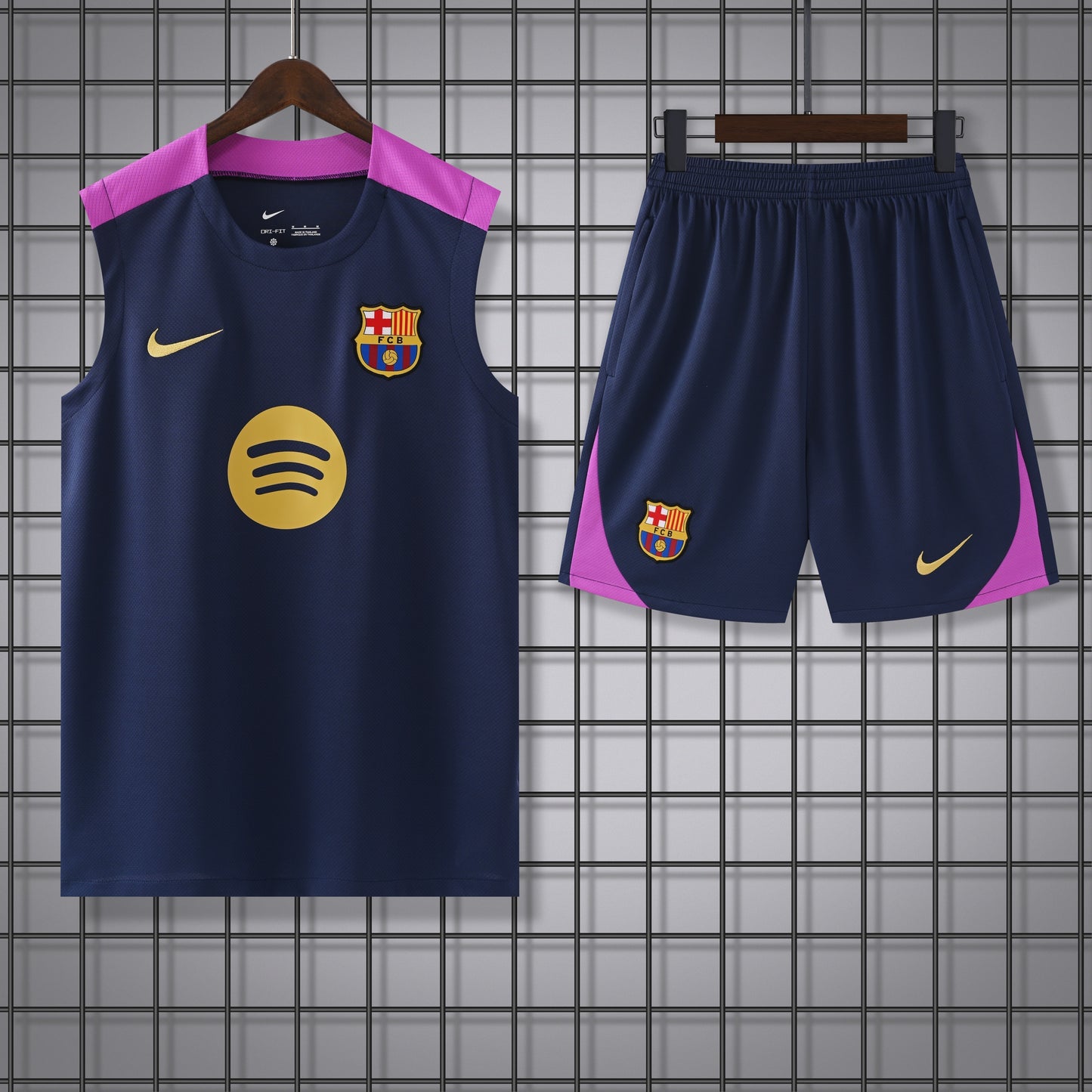 FC Barcelona – Tank top treningssett mørk lilla