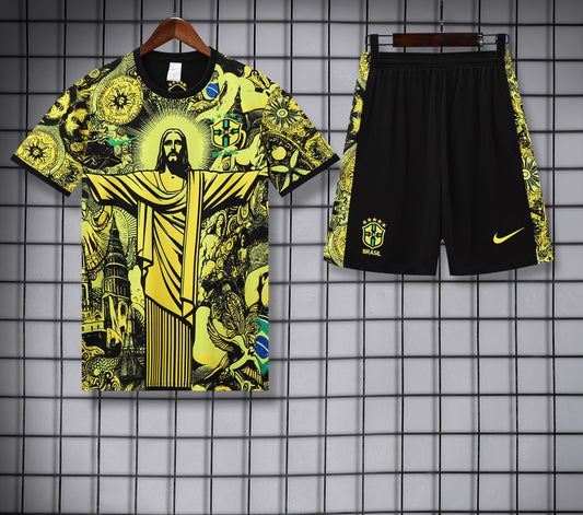 Brazilië - Trainingset Jesus Geel