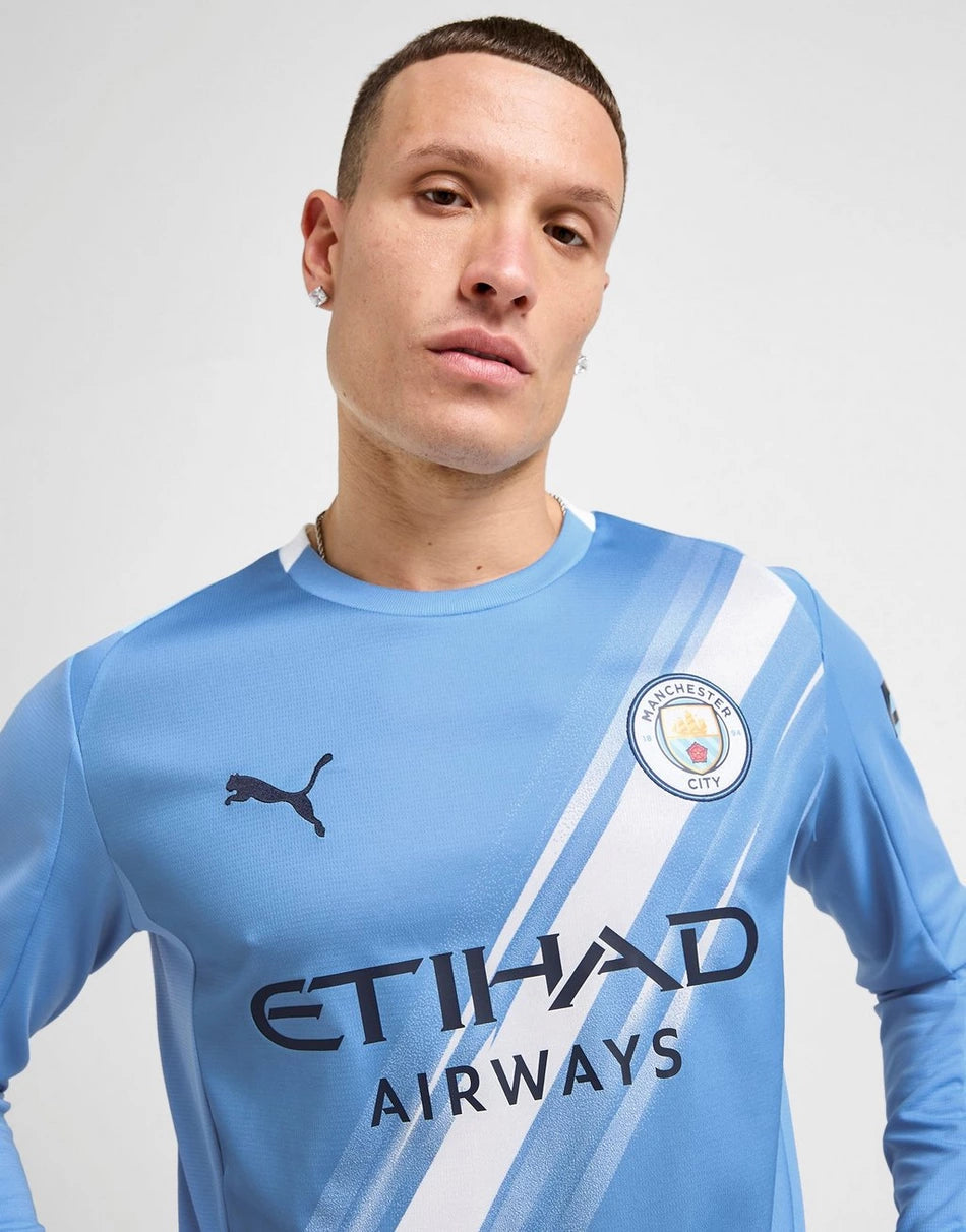 Manchester City FC - Thuisshirt 25/26 Longsleeve